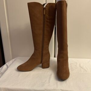 Elegant Brown Knee-High Boots